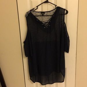 Torrid Off The Shoulder Tank Top